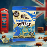 Walkers Nonsuch English Creamy Toffees Bag 5.29 Oz (Pack of 6) - Traditional British Butter Toffee Candy with Whole Milk, Individually Twist-Wrapped