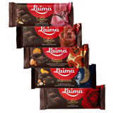 Laima Dark Chocolate Variety Pack 1, 90 g Bar (Pack of 5)