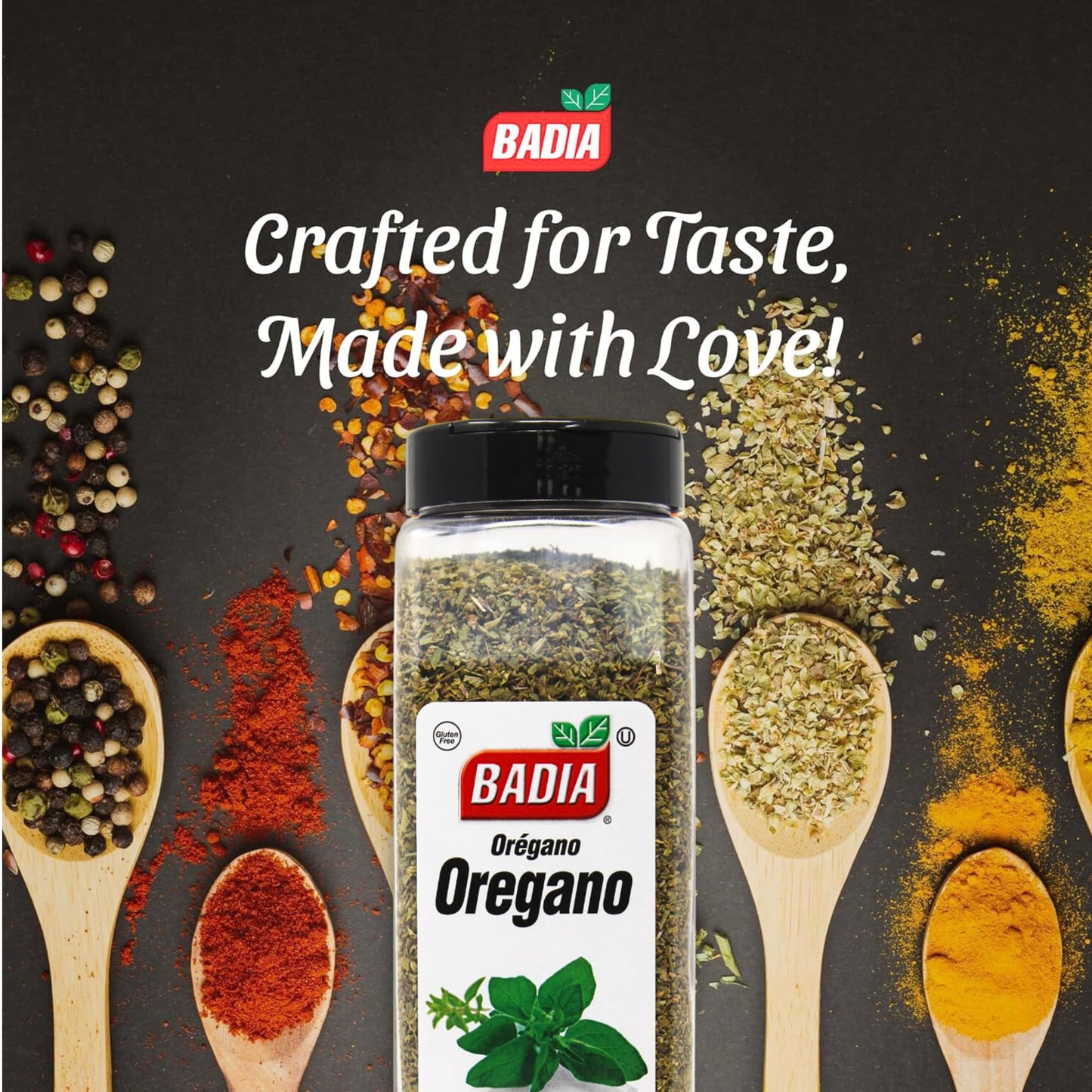 Badia Oregano Whole, 5.5 oz - Dried Oregano Leaves, Herb Seasoning - Aromatic and Flavorful