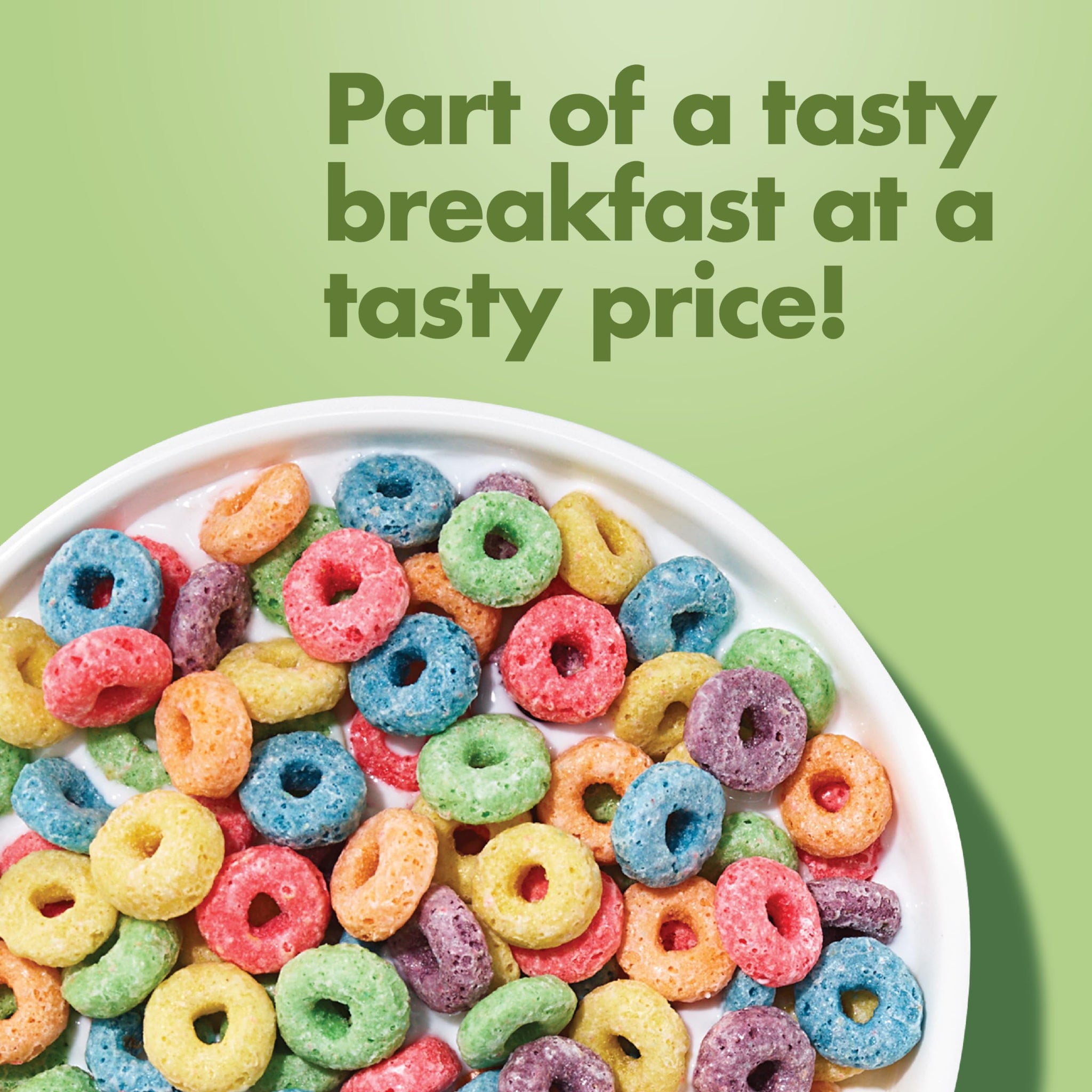 Malt-O-Meal Tootie Fruities Breakfast Cereal for Kids, Colorful and Fruity, Family Size, 23 oz Resealable Bag