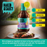 Naked & Saucy Low Sugar Teriyaki Sesame Ginger Sauce and Dressing, 31 fl oz