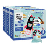 This Saves Lives Kids' Nut-Free Snack Bars, Helping to End Child Hunger, Individually Wrapped Kids Healthy Snack Bars - Gluten-Free, Non-GMO - S'mores