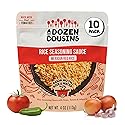 A Dozen Cousins Mexican Rice Seasoning Sauce (10 Pack), Pour & Mix Red Rice Starter with Tomato, Onion, Garlic & Jalapeño, Avocado Oil, Gluten Free