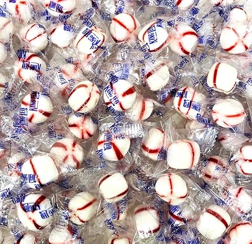 Soft Peppermint Puffs, Natural(1 Pound) Net Wt. 16oz. Soft Candy Peppermints