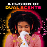 Downy Unstopables Fusions Scent Duos Laundry Scent Booster Beads, Sunset and Citrus Scent, 21.1 OZ, 24hr non-stop freshness with 2 in 1 dual scent
