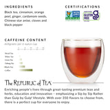 The Republic of Tea - Republic Chai Black Tea, 50 Tea Bags, Spiced Chai Blend, Gluten Free