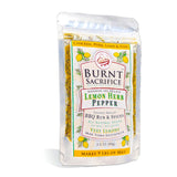 Burnt Sacrifice Lemon Pepper Seasoning Dry Rub (3.5 Ounces - Makes 9 Lbs) California Style Gourmet BBQ, Perfect On Chicken Wings, Thighs, Pork Ribs