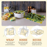 Bee's Wrap - Limited Edition - Beeswax Wraps for Bread - Beeswax Bread Wrap for Sourdough & Bread Storage - Plastic Free Made in USA Reusable Natural
