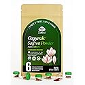 Zaffrus - Certified Organic Premium Saffron Powder for Cooking Saffron Rice, Paella, Risotto, Soup, Desserts & Herbal Teas. Pack of 6 (.75 gram/ .026