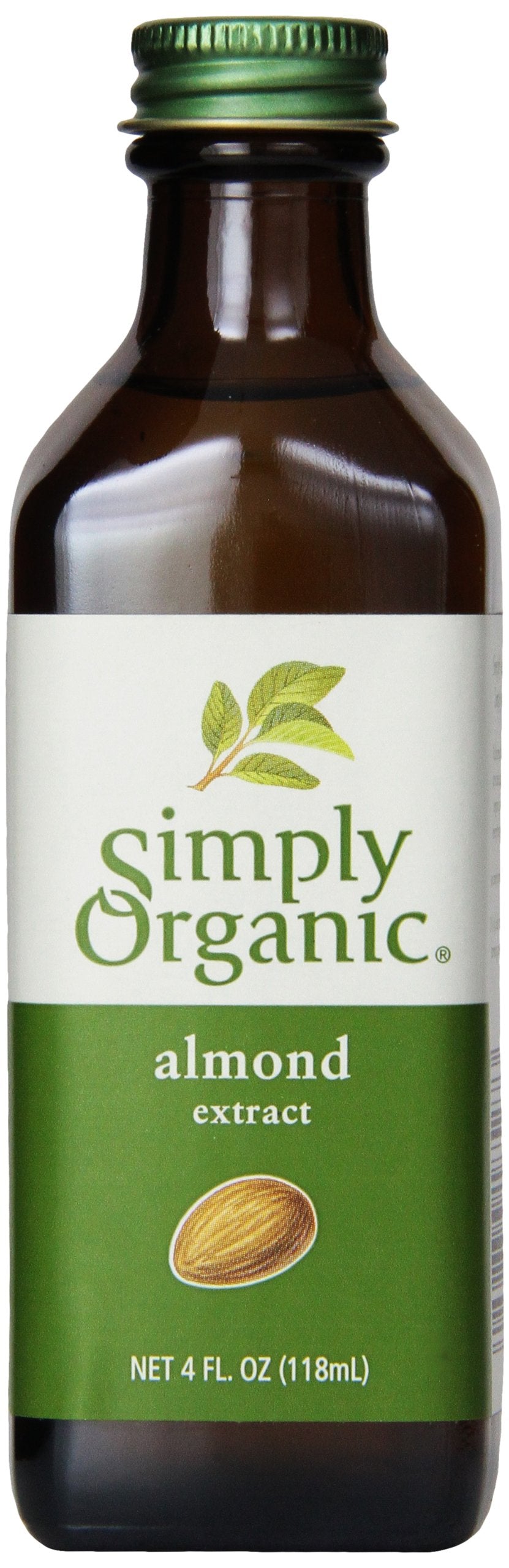 Simply Organic Almond Extract, Certified Organic, 4 Ounce
