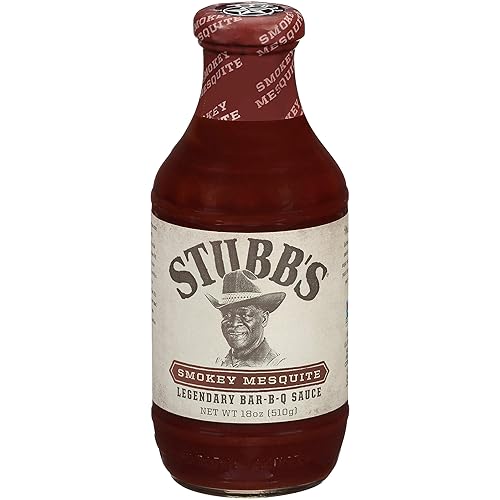 Stubb's Smokey Mesquite BBQ Sauce, 18 oz