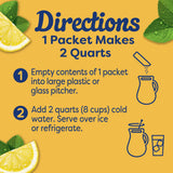 Crystal Light Decaf Lemon Iced Tea Natural Flavor Drink Mix, 12-Quart Box (Pack of 8)