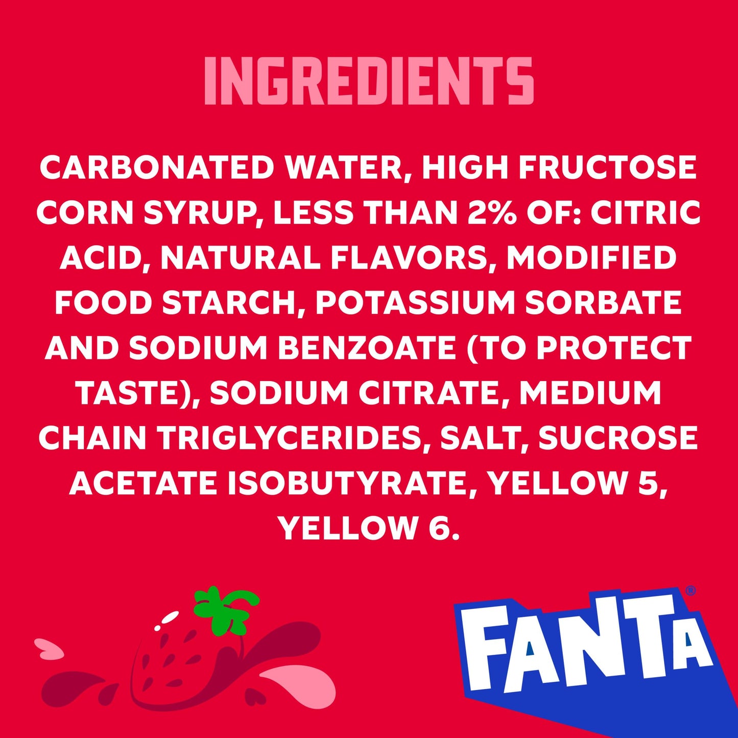Fanta Strawberry, 2 Liter