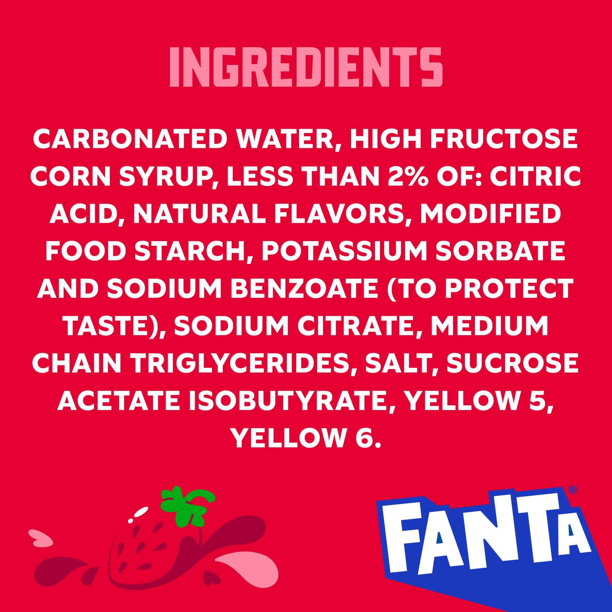 Fanta Strawberry, 2 Liter