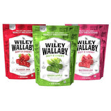 Wiley Wallaby Licorice 10 Ounce Variety Pack - Red Strawberry, Watermelon & Green Apple Classic Gourmet Australian Style Soft & Chewy Licorice Candy