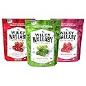 Wiley Wallaby Licorice 10 Ounce Variety Pack - Red Strawberry, Watermelon & Green Apple Classic Gourmet Australian Style Soft & Chewy Licorice Candy