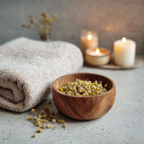 SavorSatch Whole Dried Chamomile Flowers - 1 oz Resealable Pouch | Herbal Tea Ingredient for Calming Tea, Skincare, Infusions & Relaxation