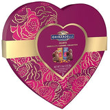 GHIRARDELLI Chocolate Caramel Hearts Collection Heart Shaped Box, 5.5 oz