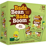 Bada Bean Bada Boom, Crunchy Roasted Broad Bean Snacks (Fava), High Protein, Vegan, Gluten-free - 110 Calorie Packs, Spicy Wasabi, 1 Ounce (Pack