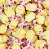 Banana Salt Water Taffy - Individually Wrapped Assorted Flavors - Old Fashion Saltwater Taffy Candy Bulk (1 Pound)