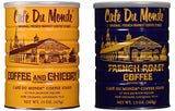 Cafe Du Monde Coffee and Chickory Bundle - New Orleans French Roast Assortment, 15 oz Original and 13 oz, 2 Piece