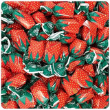 Strawberry Hard Candy Individually Wrapped by Cambie, 4 lbs of Strawberry Candy with a Deliciously Sweet Hard Exterior with a Soft, Fruit-Filled