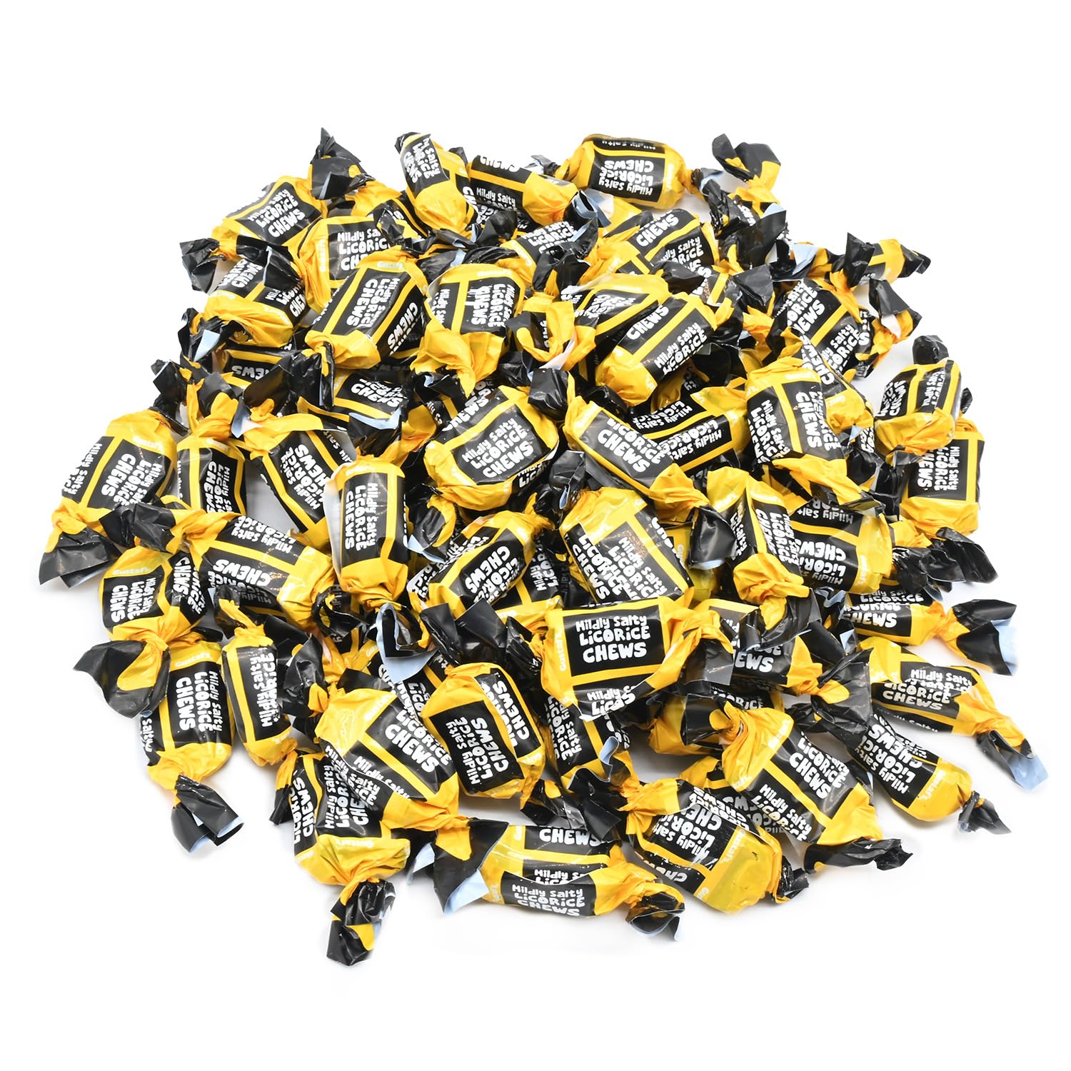 Candy Retailer Mildly Salty Licorice Chews 1 Lb