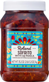 Roland Foods Sofrito with Aji Panca, Specialty Imported Food, 35.2 Ounce Jar, Pack of 1