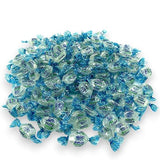 Crystal Mint Candies-1.5 lbs-Individually Wrapped Gourmet Blue Tint Hard Candy Mints for a Cool Refreshing Taste-Perfect After Dinner Mint(24 oz)