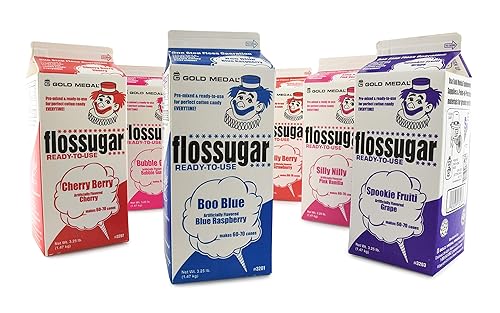 Flossugar Variety Pack (6 - 1/2 gallons)