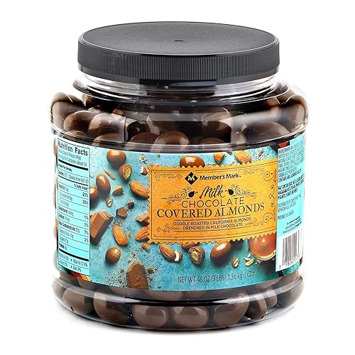 Milk Chocolate Covered Almonds -48 OZ -2Pack - Members Mark