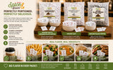 Ground Black Pepper Packets | Single Serve | Portion Control Seasoning | Bulk | Condiment Pack for Takeout, Restaurants, Catering, Office Break Rooms