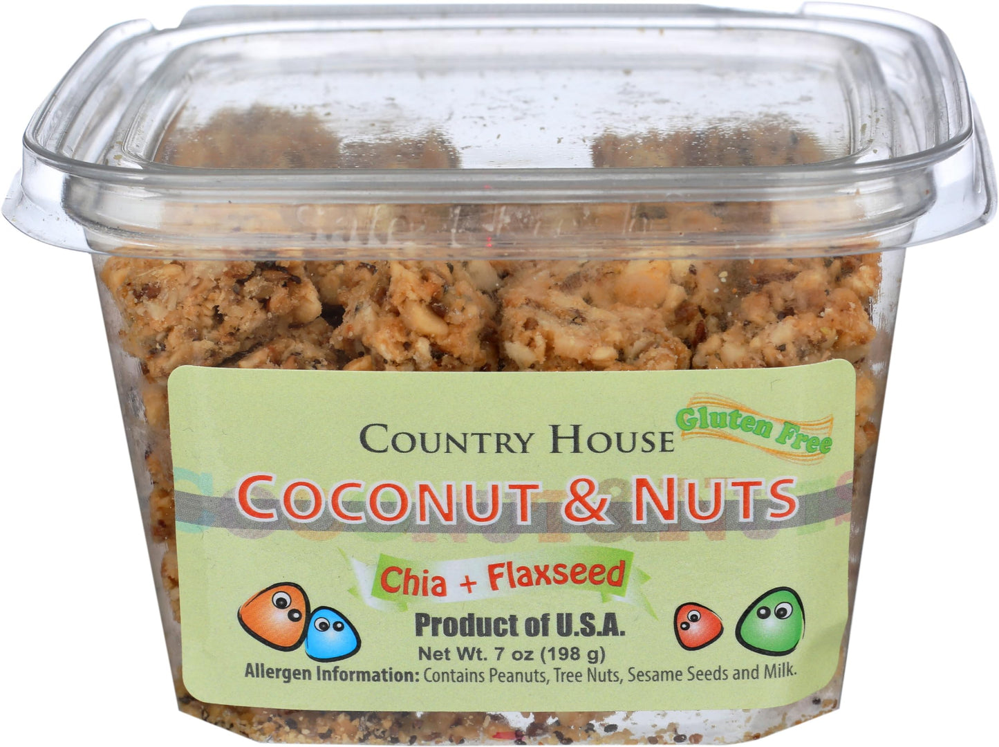 Country House Coconut and Nuts, 7 OZ