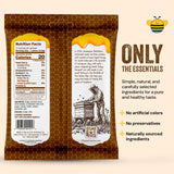 Honees Honey Caramels Hard Candy Individually Wrapped | Natural & Healthy Candy, Italian Made with Milk & Pure Honey, 3 Pack (8.55 oz)