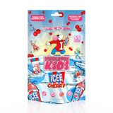 ICEE Cherry Sugar Free Gum by Bubblegum Kids | Sugarless Gum with Xylitol | Vegan, Peanut Free, Low Calorie Candy Alternative for Kids & Adults |