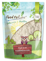 Food to Live Unbleached White Fine Pastry Flour, 1 Pound - Stone Ground from Soft White Whole Wheat Berries, Finely Milled and Sifted, Unbromated