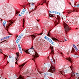 Pink Candy Milk Chocolate Kisses 180 ct Plus Exclusive Bonus Free Kiss Stickers