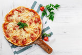 Maui Keto Treats Original Pizza Crust Mix - Gluten Free, Low Carb Prepared with Almond Flour, Sea Salt - 7.5 Oz (Basil Pizza Crust)