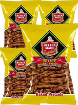 Better Made Baked Butter Braid Pretzels 12oz Bags - Snacks. Baked, Family Owned and Operated (BUTTER BRAID, 4PACK) - Healthy Bulk Snacks, Crunchy