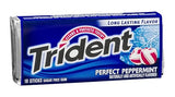 Trident Perfect Peppermint Sugar Free Gum (Case of 12)