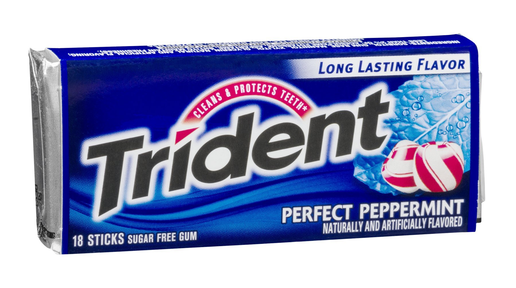 Trident Perfect Peppermint Sugar Free Gum (Case of 12)