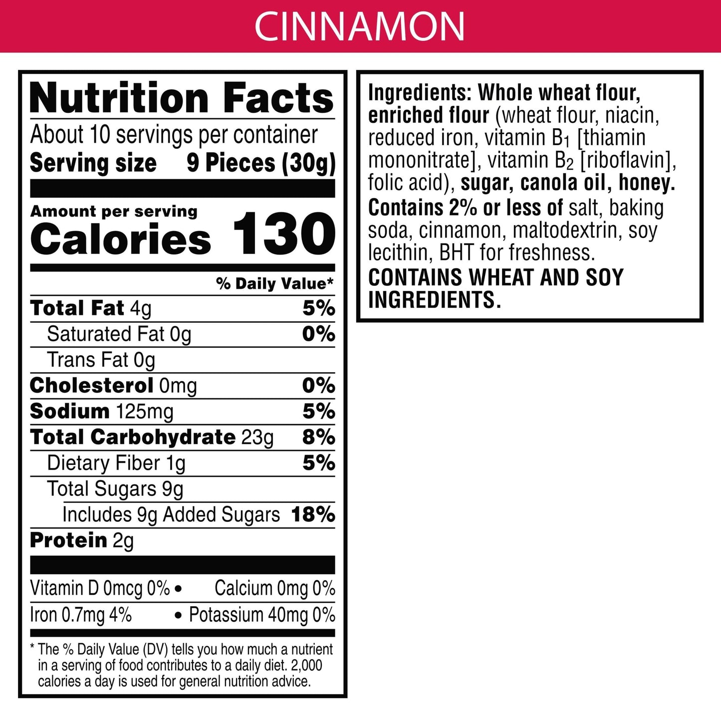 SCOOBY-DOO! Baked Graham Cracker Snacks, Made with Whole Grains, Kids Lunch Snacks, Cinnamon, 11oz Box (1 Box)