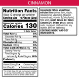 SCOOBY-DOO! Baked Graham Cracker Snacks, Made with Whole Grains, Kids Lunch Snacks, Cinnamon, 11oz Box (1 Box)