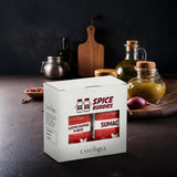 Eastanbul Aleppo Pepper and Sumac, Aleppo Pepper Flakes 5.3oz, Sumac Spice 6.4oz, Spice Set of Pul Biber and Sumak Seasoning, Moderate Heat Crushed