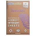 Homevative Laundry Detergent Sheets, 30 Sheets, Up to 60 Loads, Easy Dissolve, Lavender, Eco package, HE Compatible, Septic friendly, Great