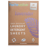 Homevative Laundry Detergent Sheets, 30 Sheets, Up to 60 Loads, Easy Dissolve, Lavender, Eco package, HE Compatible, Septic friendly, Great