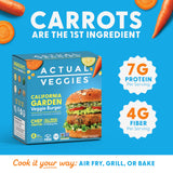 Actual Veggies California Garden Veggie Burger, 12 Oz