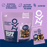 Orchard Valley Harvest Choc Nut Mix Multipack, 1 oz (Pack of 8), Dark Chocolate Raisins, Almonds & Peanuts, Gluten Free, Stand Up Bag, Non-GMO, 4g