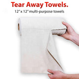 Adam's Polishes Microfiber Towel Roll - 30 Pack Tear-Away Reusable Towels - 12 x 12 (1-Pack)