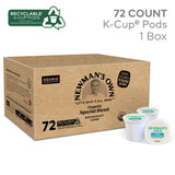 Newman's Own Organics Special Blend Keurig Single-Serve K-Cup Pods, Medium Roast Coffee, 72 Count